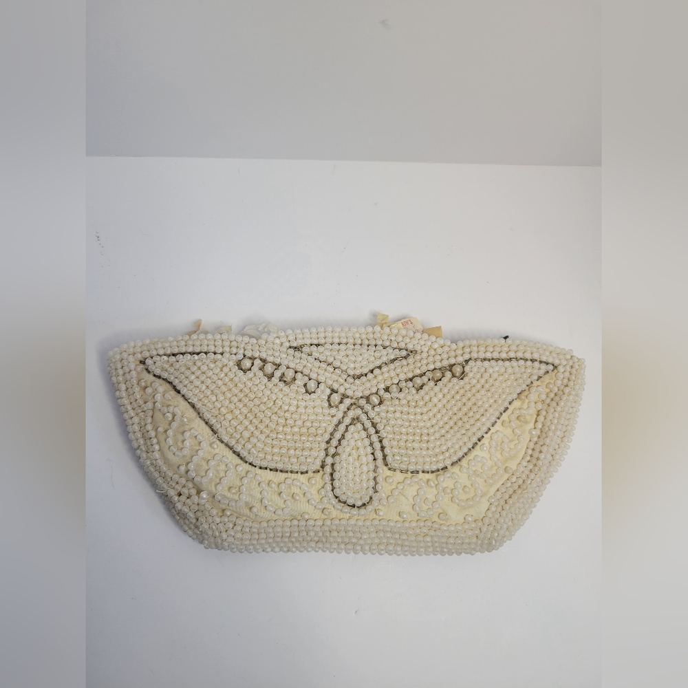 Vintage Beaded Clutch Purse